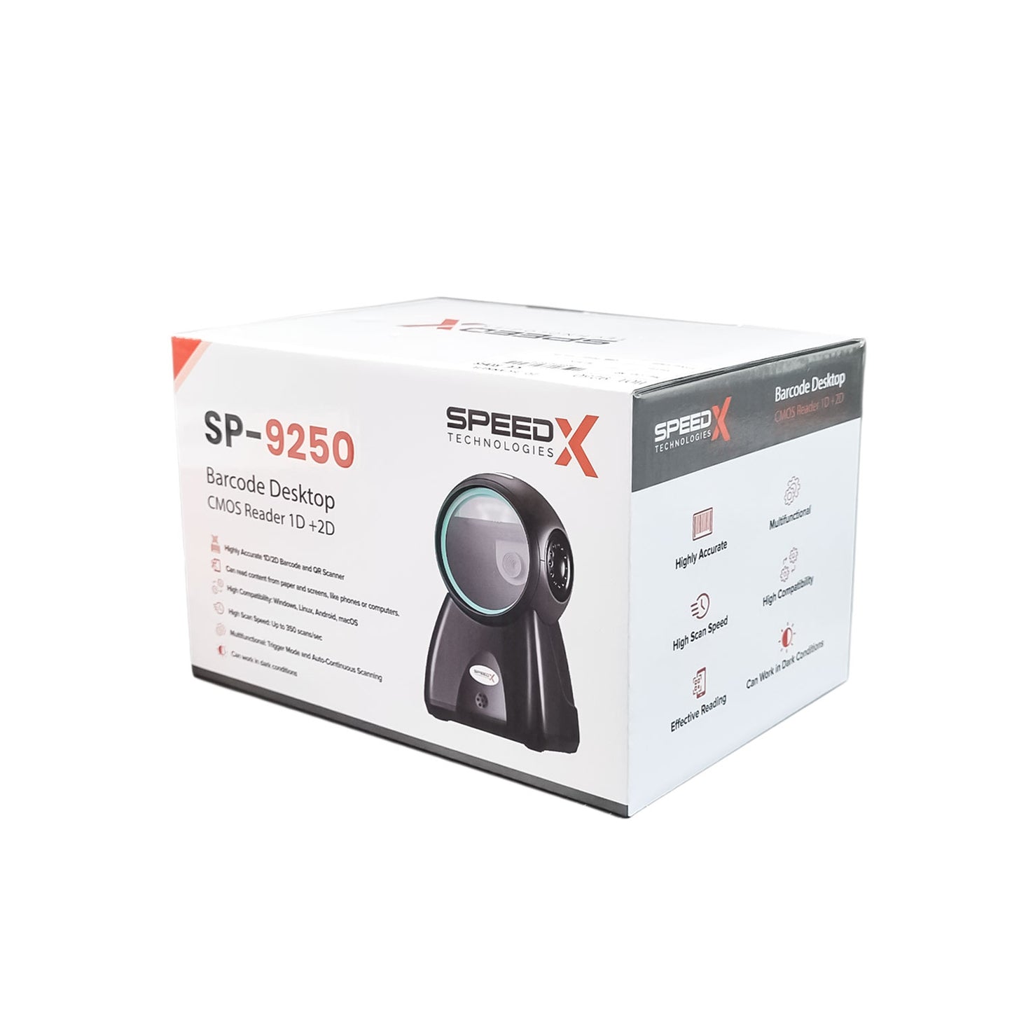 Speed-X HOI-9250 2D Desktop Barcode/ Image Scanner