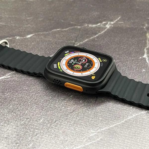 2.2 Inch X8 Ultra Max With Compass Smart Watch Series 8 Nfc Always-on Display & Wireless Charging With Wearfit Pro App Black