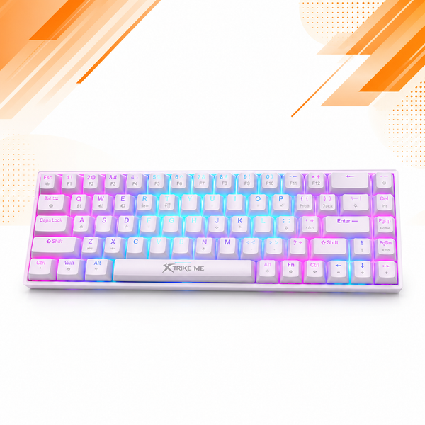 Xtrike Me GK-995W mechanical keyboard front view