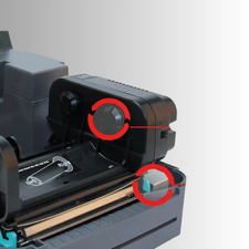 TSC TTP-244 Pro Barcode Printer with USB Cable Power Adapter and Labels