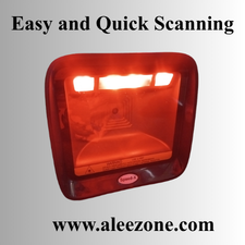 Speed-X 9700 2D CMOS Barcode Scanner packaging box