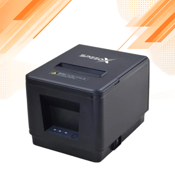 Speed-X 400UL 80mm thermal receipt printer front view