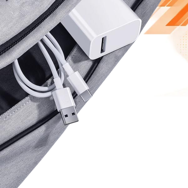 Xiaomi 33W turbo charger EU plug close-up