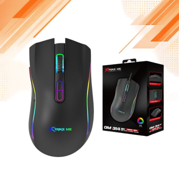 Xtrike Me GM-314 wired gaming mouse black