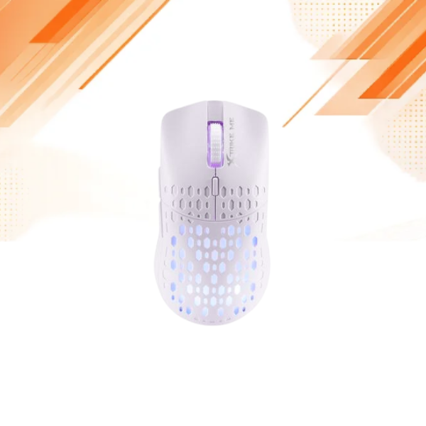 Xtrike Me GM209W RGB gaming mouse honeycomb design