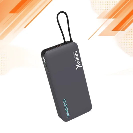 SpeedX SP-S285 20000mAh power bank front view