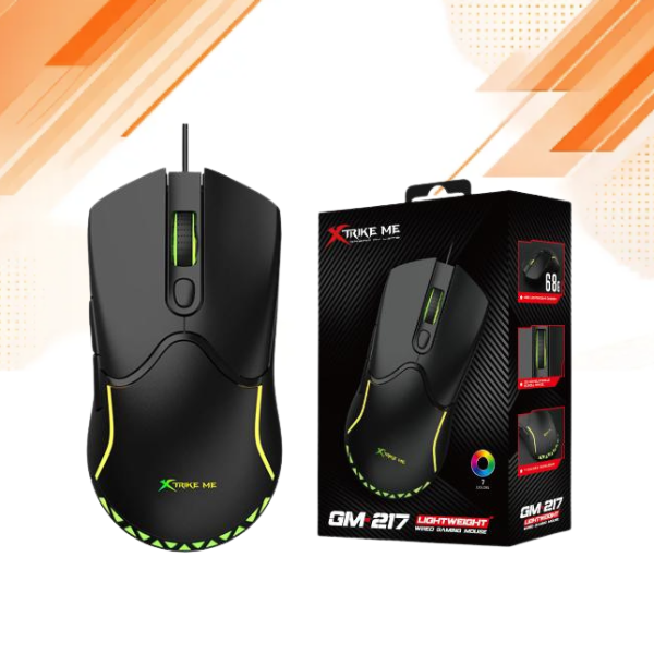 Xtrike Me GM-217 RGB gaming mouse black