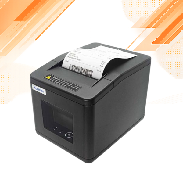 XPrinter XP-Q805K thermal receipt printer front view