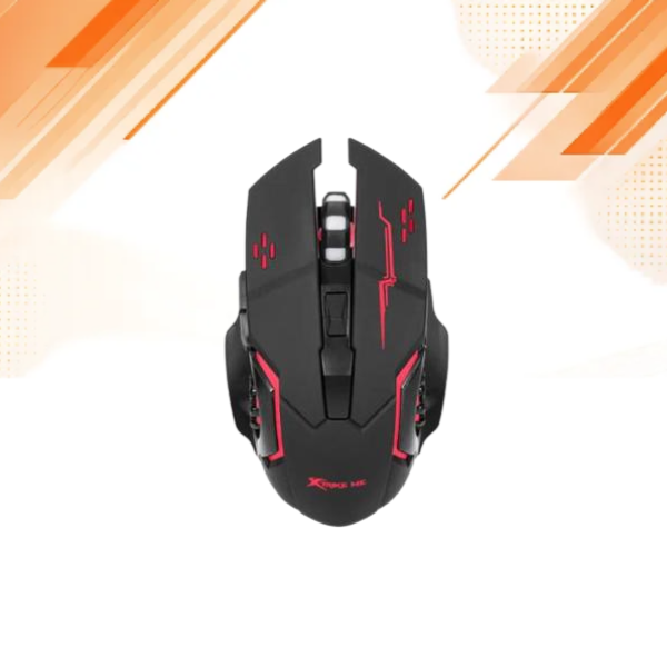 Xtrike Me GW-601 6-button ergonomic gaming mouse side profile