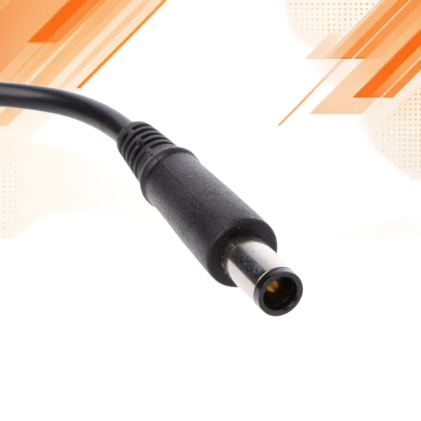HP Centrino 90W laptop charger power cord close-up