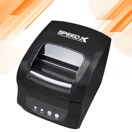 Speed-X SP-650UL thermal receipt and label printer front view