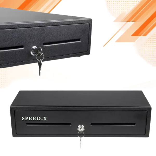 Speed-X SP-340B cash drawer front view
