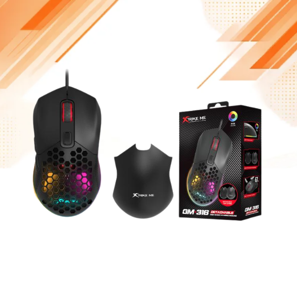 Xtrike Me GM-316 wired gaming mouse with RGB lighting
